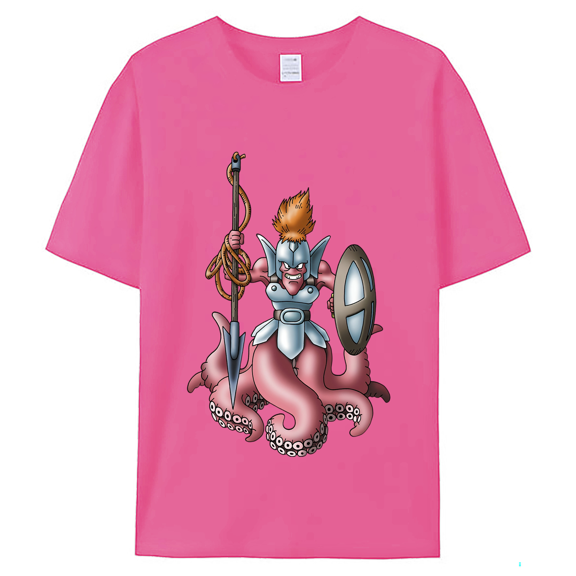 （画像用） ドラゴンクエスト Doragon Kuesuto Dragon Quest レディースカジュアルプリントTシャツ（綿100％）